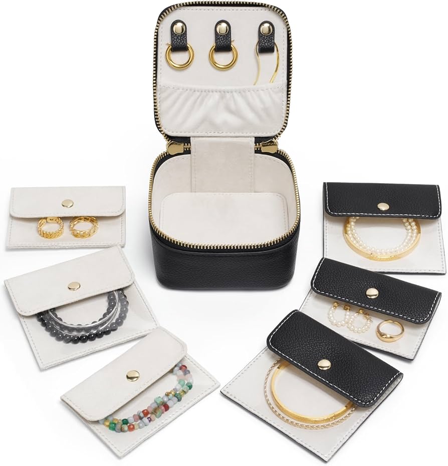 Amazon.com: Popvibe Travel Jewelry Box Organizer Small Jewelry Amazon.com: Popvibe Travel Jewelry Box Organizer Small Jewelry